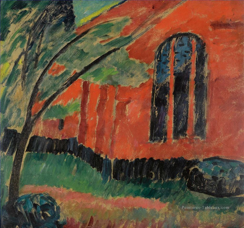 KIRCHE IM PREROW CHURCH IN PREROW Alexej von Jawlensky Expressionism Peintures à l'huile